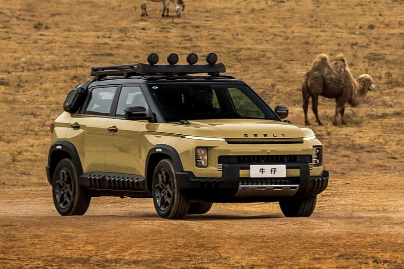 «Суровый» кроссовер Geely Cowboy оказался дешевле донорского Icon