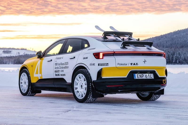 У Polestar 2, 3 и 4 появились спецверсии Arctic Circle в раллийном стиле