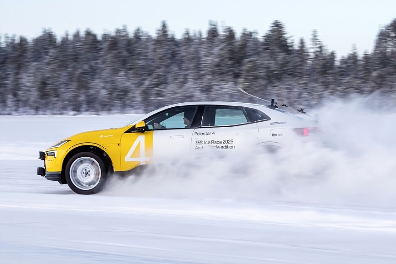 У Polestar 2, 3 и 4 появились спецверсии Arctic Circle в раллийном стиле